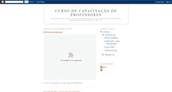 Desktop Screenshot of capacitacaodeprofessores.blogspot.com