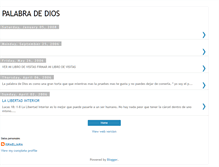 Tablet Screenshot of lamparadedios.blogspot.com
