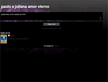 Tablet Screenshot of paulojulianaamoreterno.blogspot.com
