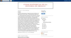 Desktop Screenshot of historia-de-mexico.blogspot.com