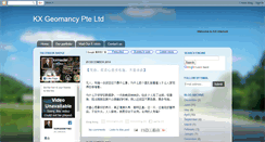 Desktop Screenshot of kxfengshui.blogspot.com