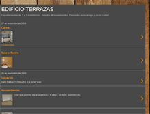 Tablet Screenshot of edificio-terrazas.blogspot.com