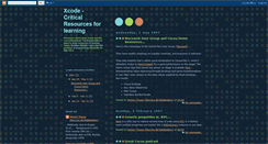 Desktop Screenshot of learnxcode.blogspot.com