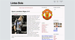 Desktop Screenshot of lintasbola.blogspot.com