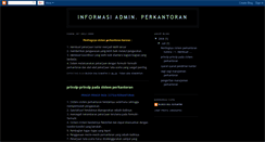 Desktop Screenshot of informasiadmin.blogspot.com