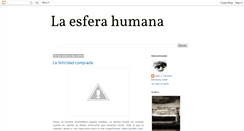 Desktop Screenshot of laesferahumana.blogspot.com