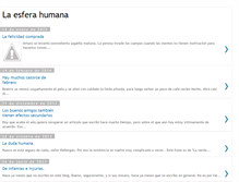 Tablet Screenshot of laesferahumana.blogspot.com