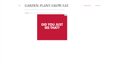 Desktop Screenshot of gardenplantgroweat.blogspot.com