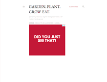 Tablet Screenshot of gardenplantgroweat.blogspot.com