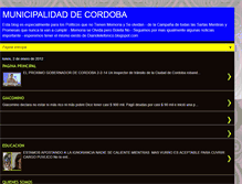 Tablet Screenshot of diariocordobatequiero.blogspot.com