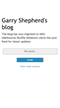 Mobile Screenshot of garryshepherd.blogspot.com