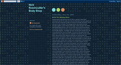 Desktop Screenshot of nrosencutterfitness.blogspot.com