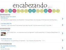 Tablet Screenshot of encabezando.blogspot.com