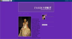 Desktop Screenshot of fashionfirstseattle.blogspot.com