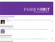 Tablet Screenshot of fashionfirstseattle.blogspot.com