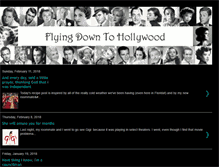 Tablet Screenshot of flyingdowntohollywood.blogspot.com