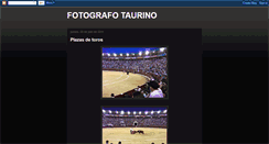 Desktop Screenshot of fotografo-taurino.blogspot.com