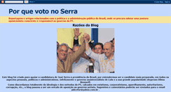 Desktop Screenshot of porquevotonoserra.blogspot.com