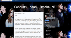 Desktop Screenshot of conduitstheband.blogspot.com