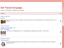 Tablet Screenshot of derfranzehatgsagt.blogspot.com