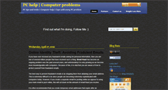 Desktop Screenshot of pc-help-world.blogspot.com