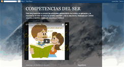 Desktop Screenshot of competencias-delser.blogspot.com