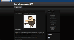Desktop Screenshot of losalmuerzos505.blogspot.com