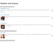 Tablet Screenshot of heatherandjeremy08.blogspot.com