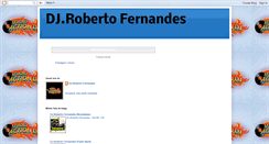 Desktop Screenshot of djrobertofernandes.blogspot.com