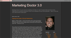 Desktop Screenshot of marketingdoctor.blogspot.com