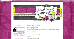 Desktop Screenshot of lounginwithlindsay.blogspot.com