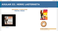 Desktop Screenshot of iiiherrilasterketa.blogspot.com