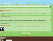 Tablet Screenshot of freshunders.blogspot.com