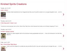 Tablet Screenshot of kindredspiritscreations.blogspot.com
