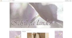 Desktop Screenshot of idyllpalandet.blogspot.com