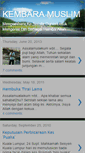 Mobile Screenshot of kembara-muslim.blogspot.com