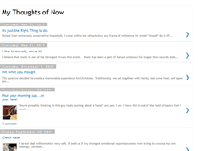 Tablet Screenshot of mythoughtsofnow.blogspot.com