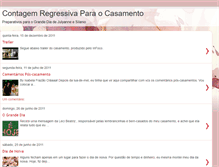 Tablet Screenshot of contagemregressivaparaocasamento.blogspot.com