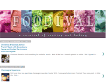 Tablet Screenshot of foodival.blogspot.com