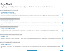 Tablet Screenshot of dojomushin.blogspot.com