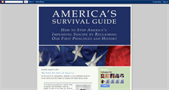 Desktop Screenshot of americassurvivalguide.blogspot.com