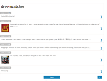 Tablet Screenshot of dreemcatcher.blogspot.com