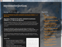 Tablet Screenshot of mysweetrejection.blogspot.com