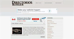 Desktop Screenshot of directoriosdeblogger.blogspot.com
