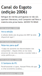 Mobile Screenshot of canaldoesgoto.blogspot.com