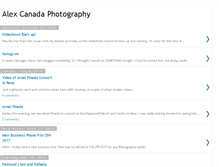 Tablet Screenshot of alexcphotography.blogspot.com