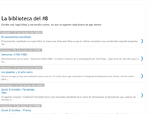 Tablet Screenshot of labibliodel8.blogspot.com