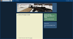 Desktop Screenshot of counter-strike-tactics.blogspot.com
