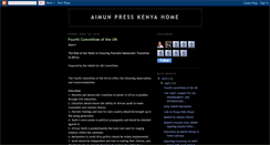 Desktop Screenshot of aimunpresskenya.blogspot.com