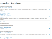 Tablet Screenshot of aimunpresskenya.blogspot.com